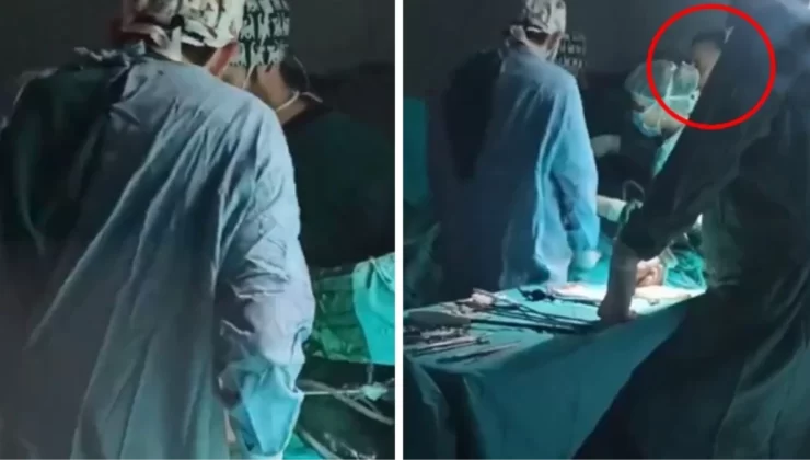 Ameliyata maskesiz ve eldivensiz giren profesör kendisini uyaran hemşireye de tepki gösterdi: Hasta benim, sizi ilgilendirmez