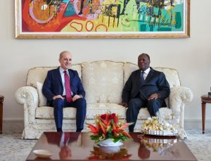 Kurtulmuş, Fildişi Sahili Devlet Başkanı Outtara ile görüştü